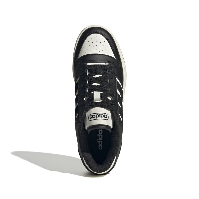 Tenis-adidas-para-niño-Break-Start-J-para-baloncesto-color-negro.-Capellada