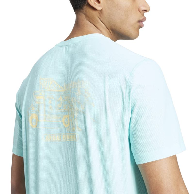 Camiseta-Manga-Corta-adidas-para-hombre-M-Ice-Cream-T-para-correr-color-azul.-Detalle-3
