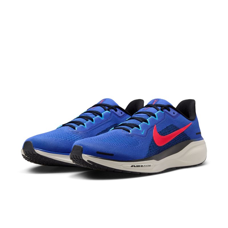 Tenis-nike-para-hombre-Air-Zoom-Pegasus-41-para-correr-color-azul.-Par-Alineados
