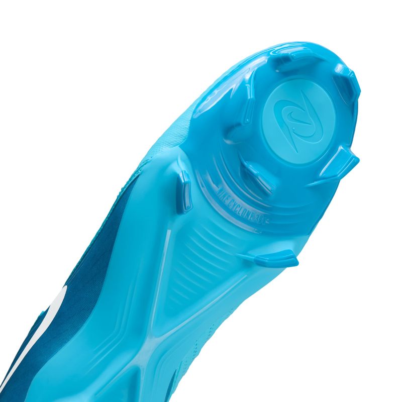 Guayos-nike-para-hombre-Phantom-Gx-Ii-Academy-Fg-Mg-para-futbol-color-azul.-Reflectores-Capellada