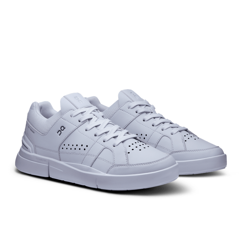 Tenis-on-para-mujer-The-Roger-Clubhouse-2-W-para-moda-color-blanco.-Par-Alineados-