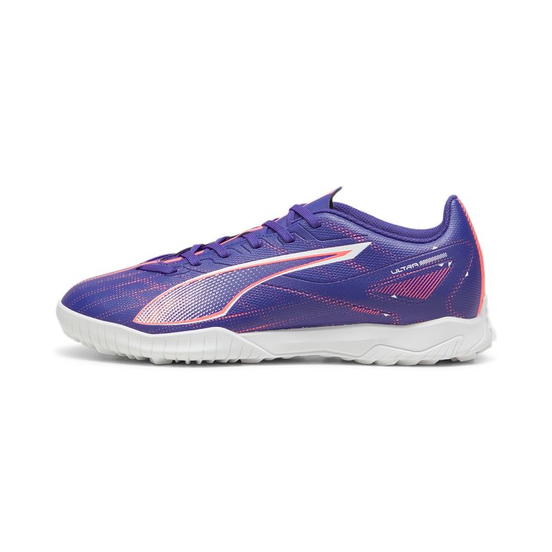Guayos-puma-para-hombre-Ultra-5-Play-Tt-para-futbol-color-azul.-Lateral-Interna-Derecha