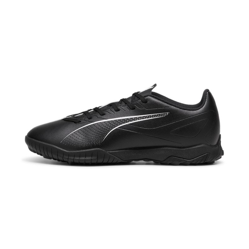 Guayos-puma-para-hombre-Ultra-5-Play-Tt-para-futbol-color-negro.-Lateral-Interna-Derecha