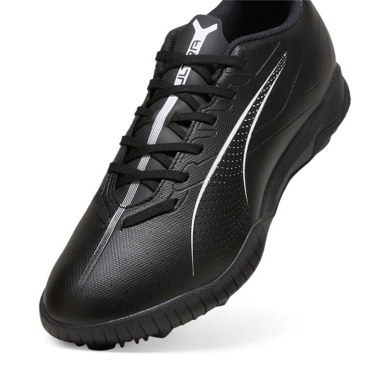 Guayos-puma-para-hombre-Ultra-5-Play-Tt-para-futbol-color-negro.-Capellada