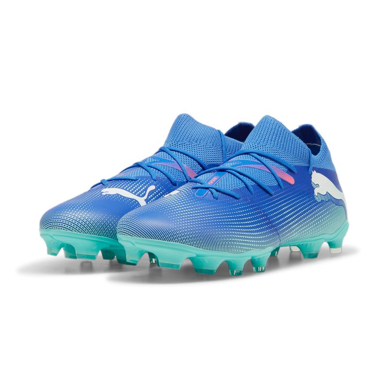 Guayos-puma-para-hombre-Future-7-Match-Fg-Ag-para-futbol-color-azul.-Par-Alineados