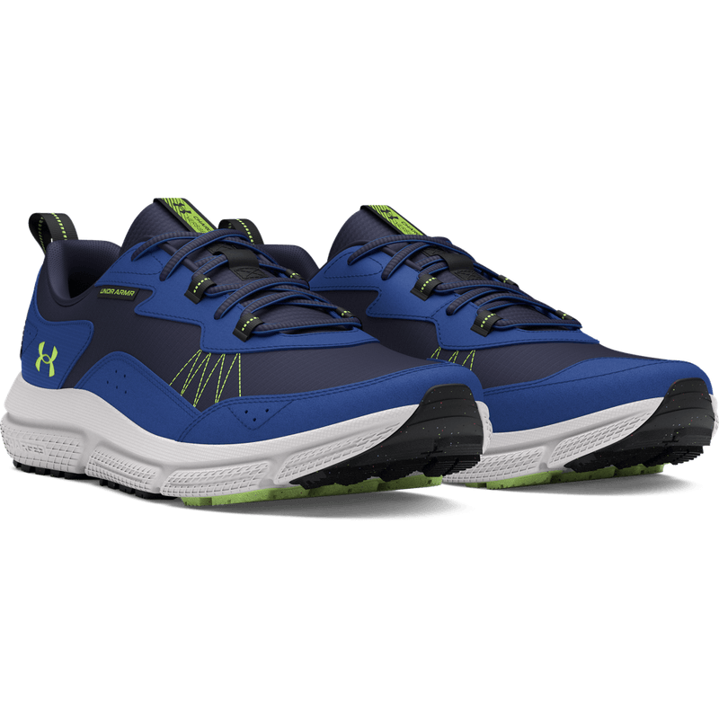 Tenis-under-armour-para-hombre-Ua-Charged-Verssert-2-para-correr-color-azul.-Par-Alineados