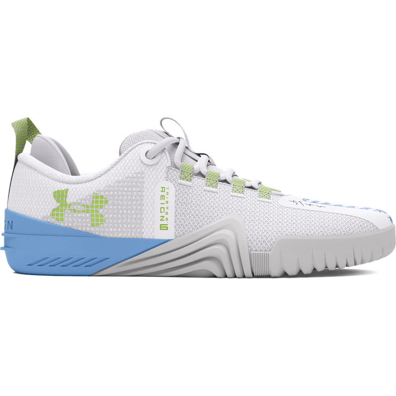 Tenis-under-armour-para-mujer-Ua-W-Tribase-Reign-6-para-entrenamiento-color-blanco.-Lateral-Externa-Derecha