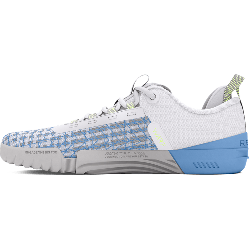 Tenis-under-armour-para-mujer-Ua-W-Tribase-Reign-6-para-entrenamiento-color-blanco.-Lateral-Interna-Derecha
