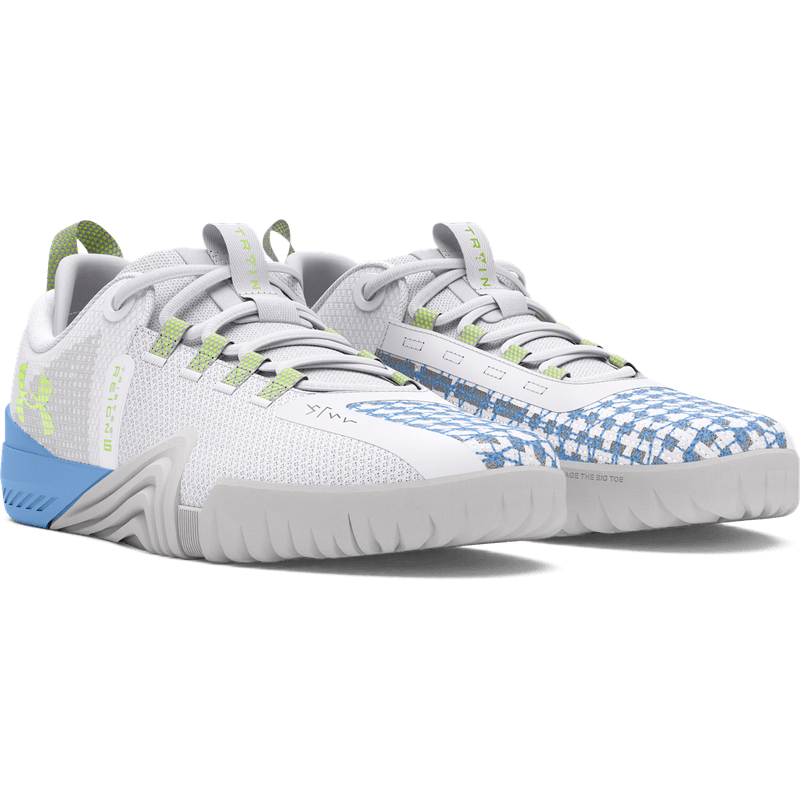 Tenis-under-armour-para-mujer-Ua-W-Tribase-Reign-6-para-entrenamiento-color-blanco.-Par-Alineados