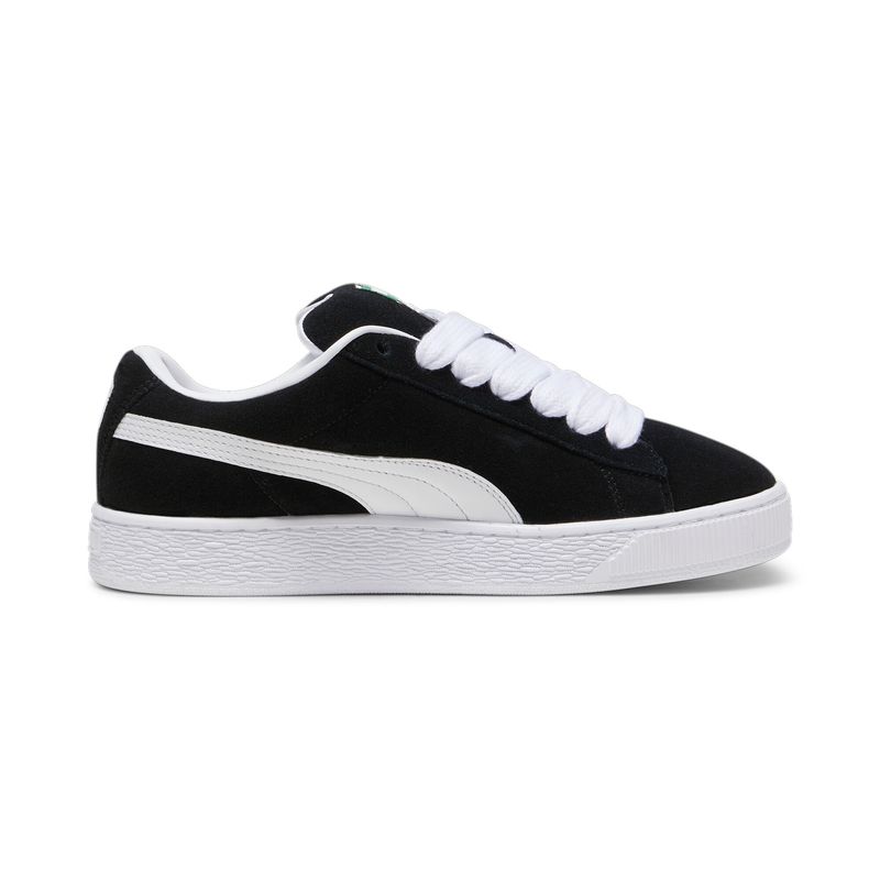 Tenis-puma-para-hombre-Suede-Xl-para-moda-color-negro.-Lateral-Externa-Derecha