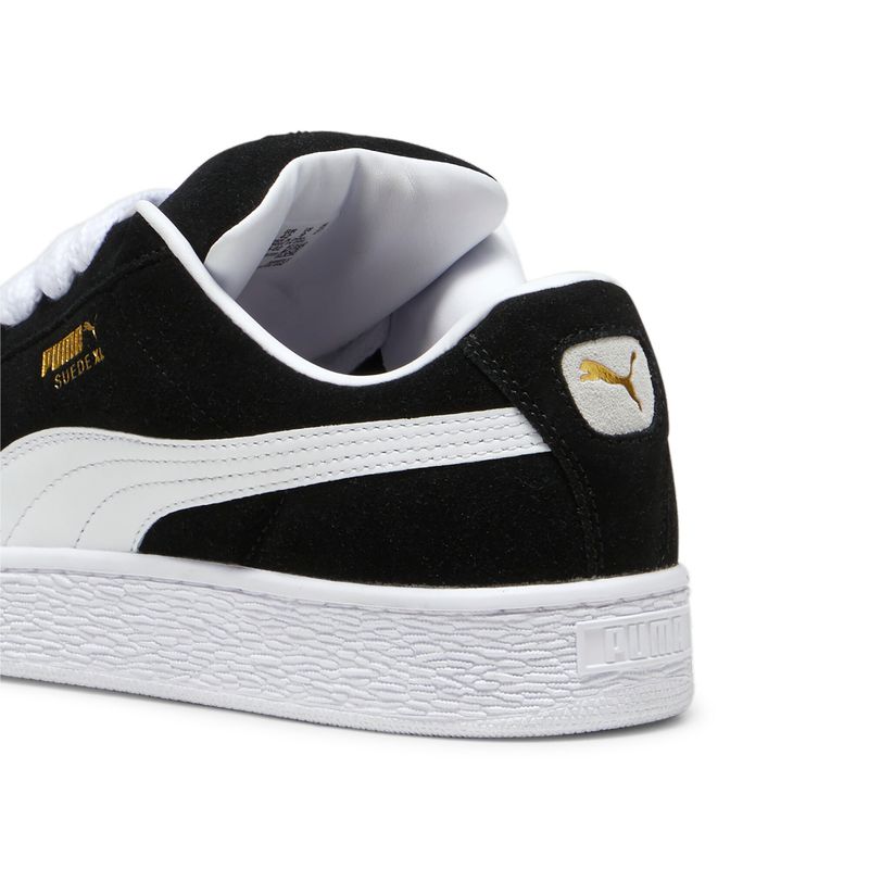 Tenis-puma-para-hombre-Suede-Xl-para-moda-color-negro.-Talon
