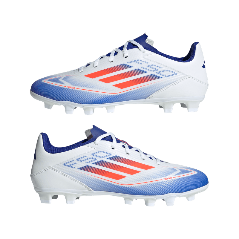 Adidas F50 Club Fxg Guayos blanco de hombre para futbol Referencia IE0611 prochampions