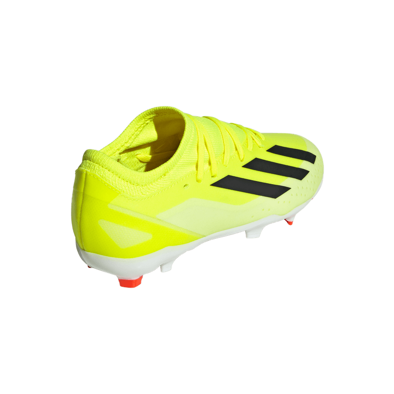 Guayos-adidas-para-niño-X-Crazyfast-League-Mg-para-futbol-color-amarillo.-Talon