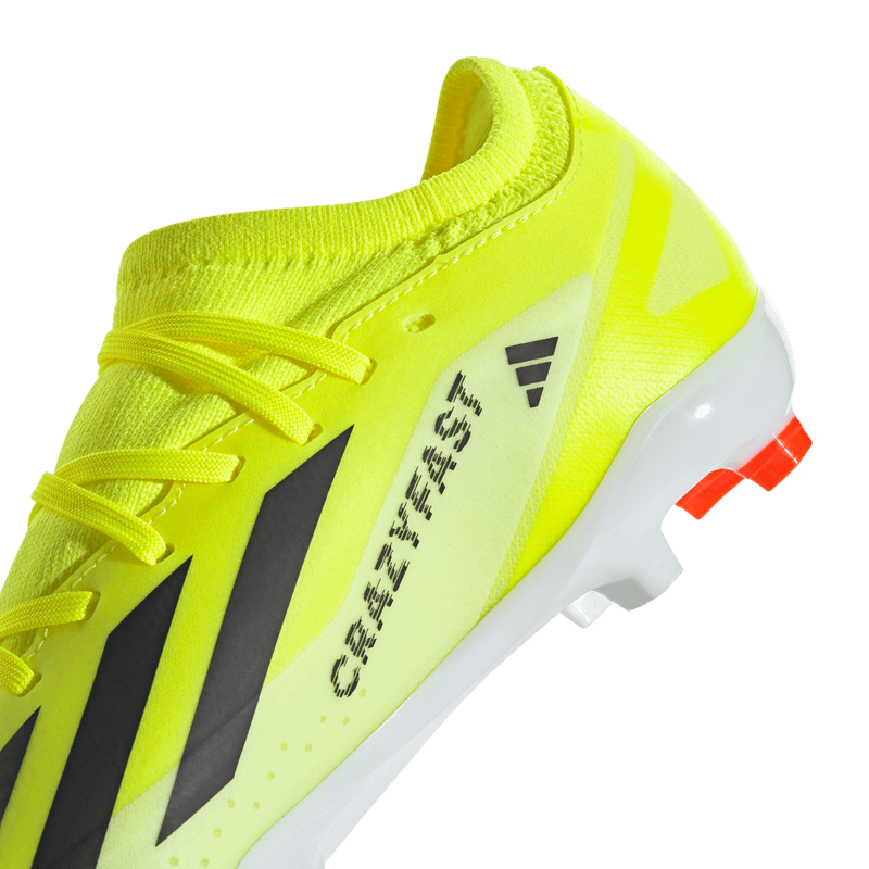 Guayos-adidas-para-niño-X-Crazyfast-League-Mg-para-futbol-color-amarillo.-Detalle-1
