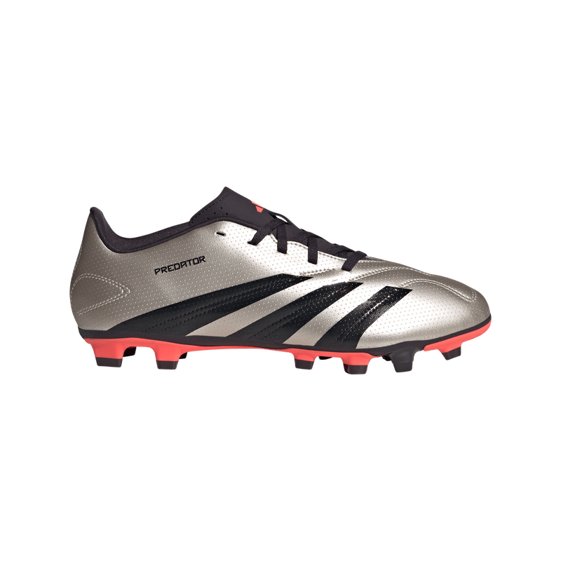 Guayos-adidas-para-hombre-Predator-Club-Fxg-para-futbol-color-gris.-Lateral-Externa-Derecha