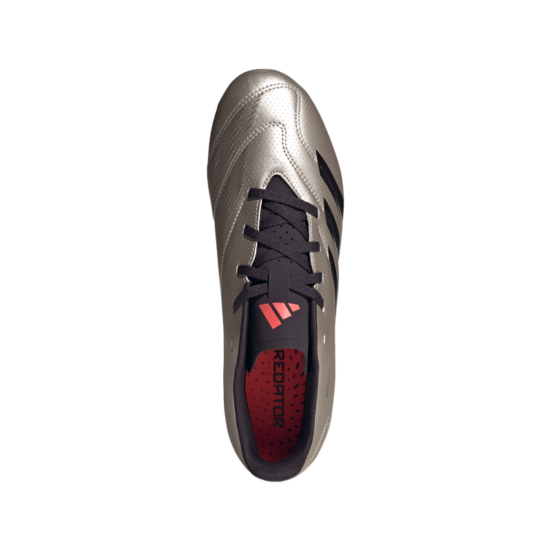 Guayos-adidas-para-hombre-Predator-Club-Fxg-para-futbol-color-gris.-Capellada