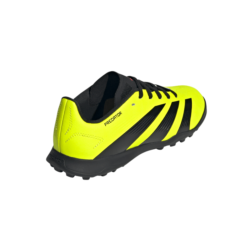 Guayos-adidas-para-niño-Predator-League-Tf-para-futbol-color-amarillo.-Talon