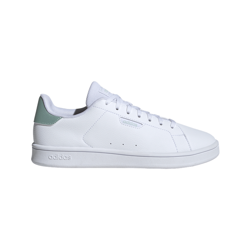 Tenis-adidas-para-mujer-Urban-Court-para-moda-color-blanco.-Lateral-Externa-Derecha