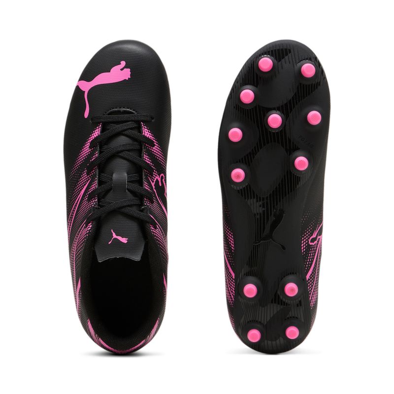 Guayos-puma-para-niño-Attacanto-Fg-Ag-Jr-para-futbol-color-negro.-Suela