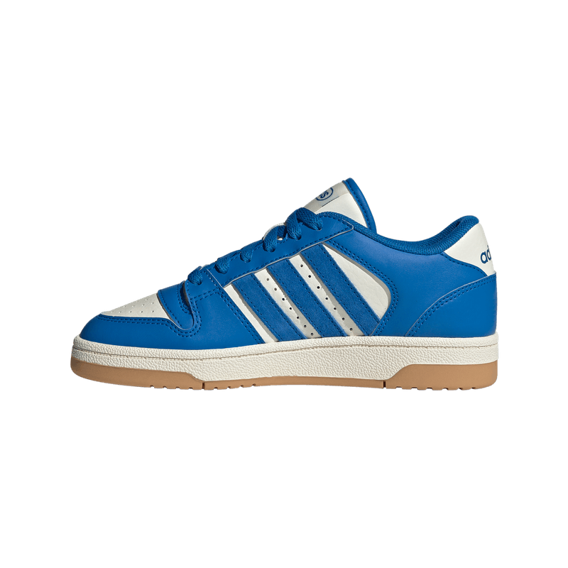 Tenis-adidas-para-niño-Break-Start-J-para-baloncesto-color-azul.-Lateral-Interna-Izquierda