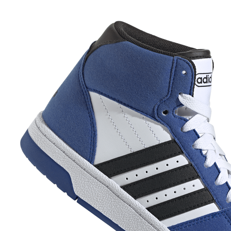Tenis-adidas-para-niño-Break-Start-Mid-J-para-baloncesto-color-azul.-Detalle-2