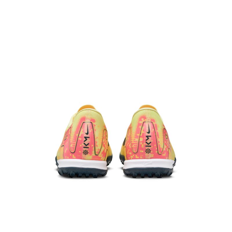 Guayos-nike-para-hombre-Zoom-Vapor-16-Academy-Km-Tf-para-futbol-color-rosado.-Talon