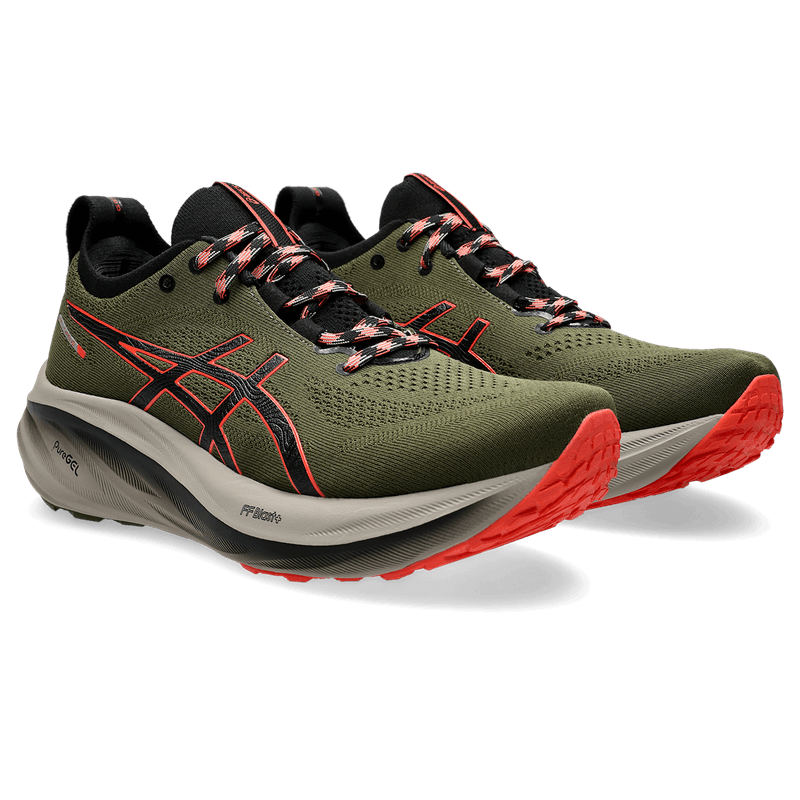 Tenis-asics-para-hombre-Gel-Nimbus-26-Tr-para-outdoor-color-gris.-Par-Alineados