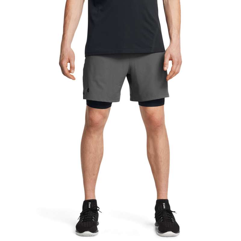 Pantaloneta-under-armour-para-hombre-Ua-Vanish-Woven-2In1-Sts-para-entrenamiento-color-gris.-Frente-Sin-Modelo
