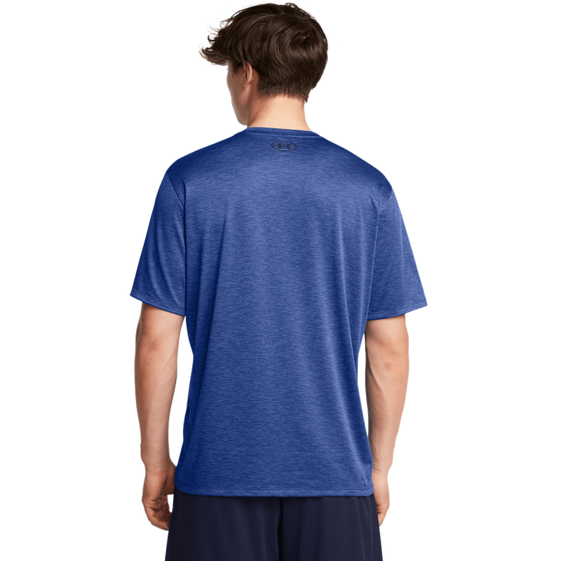 Camiseta-Manga-Corta-under-armour-para-hombre-Ua-Tech-Vent-Ss-para-entrenamiento-color-azul.-Reverso-Sin-Modelo