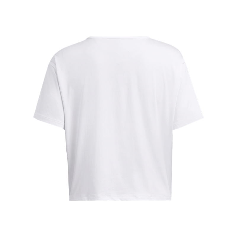 Camiseta-Manga-Corta-under-armour-para-mujer-Motion-Ss-para-entrenamiento-color-blanco.-Reverso-Sin-Modelo