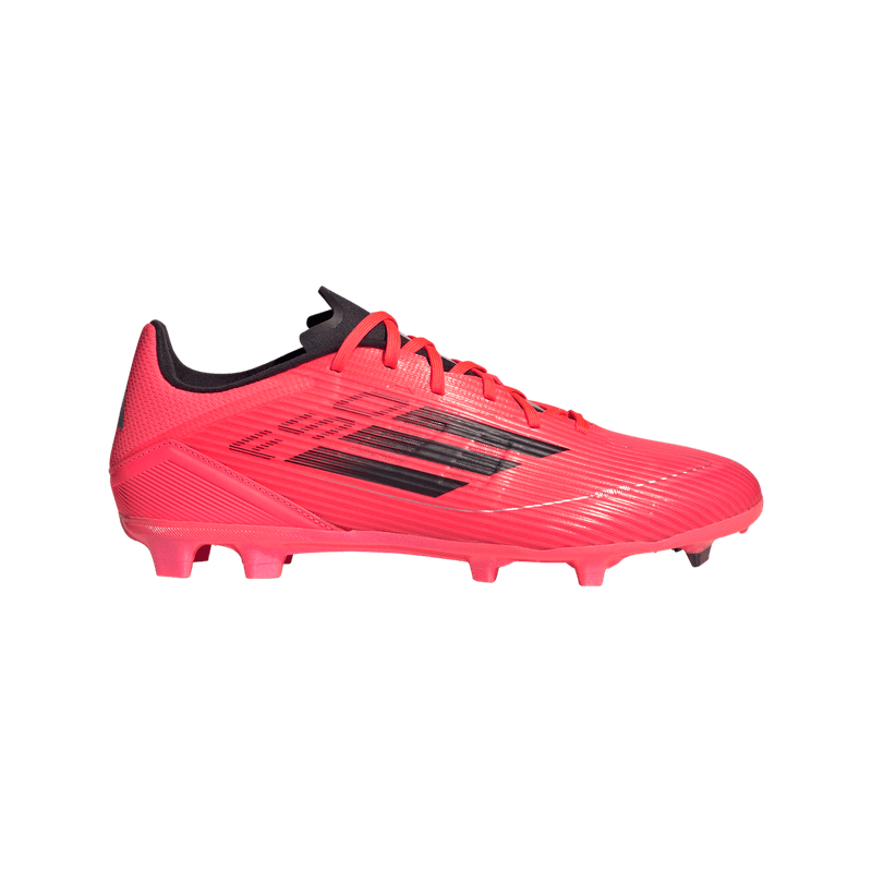 Guayos-adidas-para-hombre-F50-League-Fg-Mg-para-futbol-color-rosado.-Lateral-Externa-Derecha