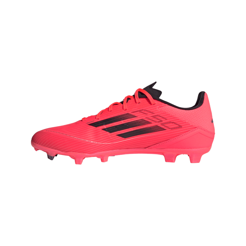Guayos-adidas-para-hombre-F50-League-Fg-Mg-para-futbol-color-rosado.-Lateral-Interna-Izquierda