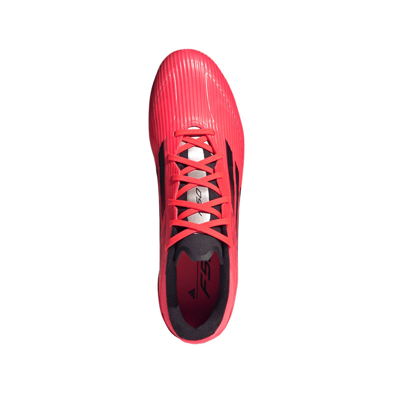 Guayos-adidas-para-hombre-F50-League-Fg-Mg-para-futbol-color-rosado.-Capellada