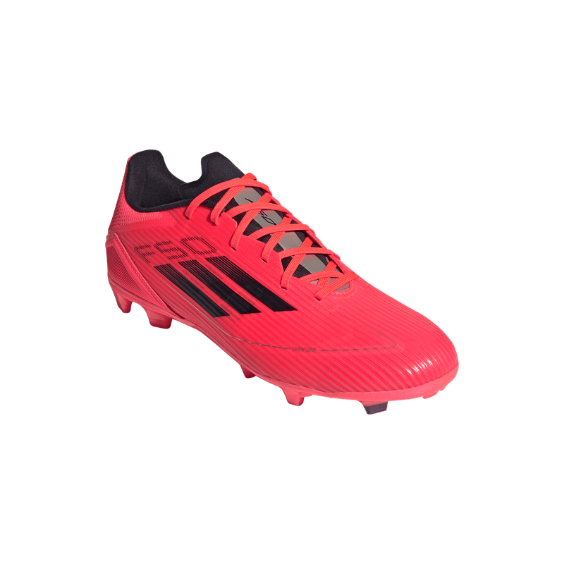 Guayos-adidas-para-hombre-F50-League-Fg-Mg-para-futbol-color-rosado.-Par-Alineados