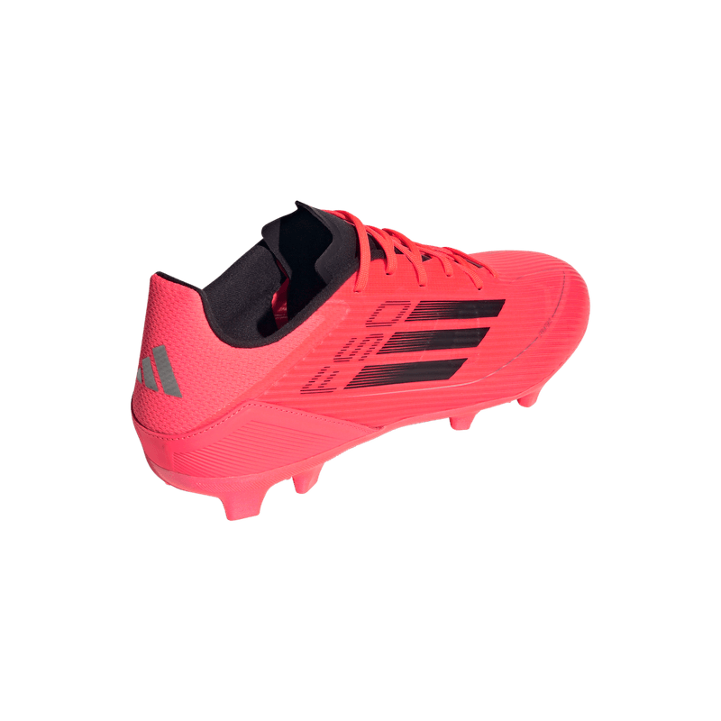 Guayos-adidas-para-hombre-F50-League-Fg-Mg-para-futbol-color-rosado.-Talon