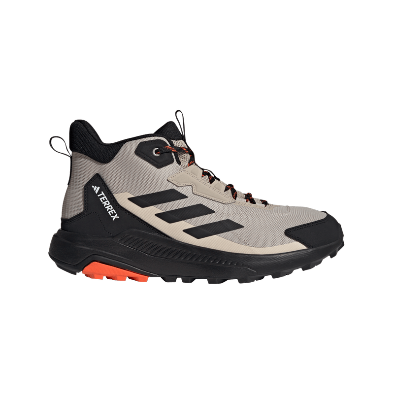 Tenis-adidas-para-hombre-Terrex-Anylander-Mid-para-outdoor-color-beige.-Lateral-Externa-Derecha
