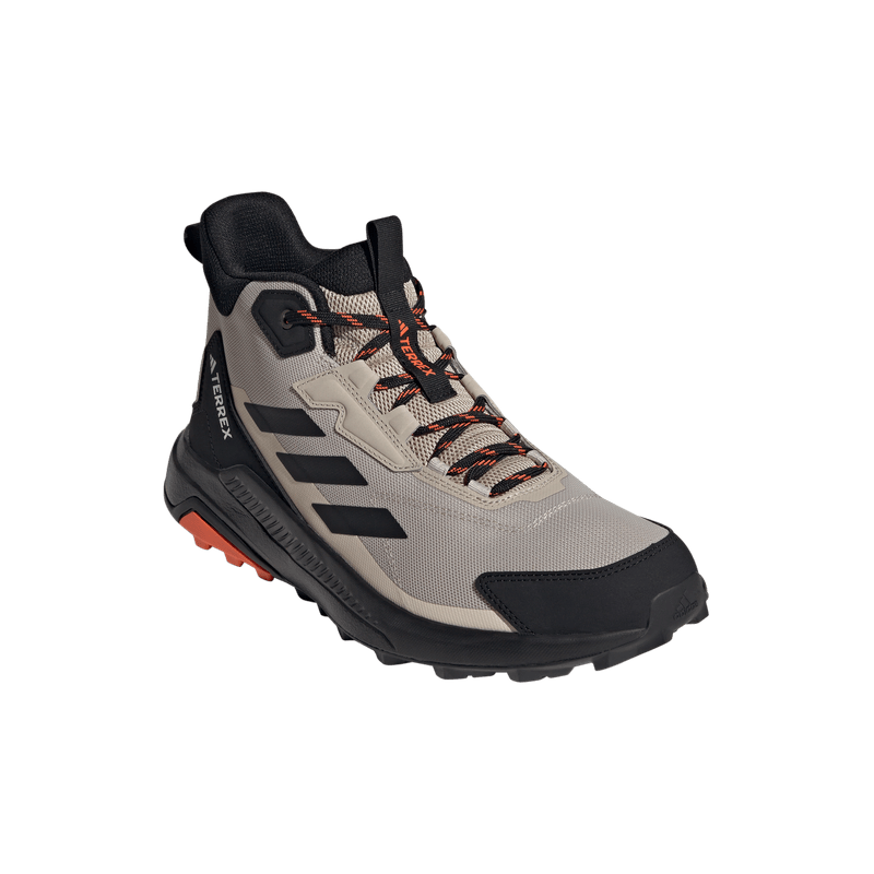 Tenis-adidas-para-hombre-Terrex-Anylander-Mid-para-outdoor-color-beige.-Par-Alineados