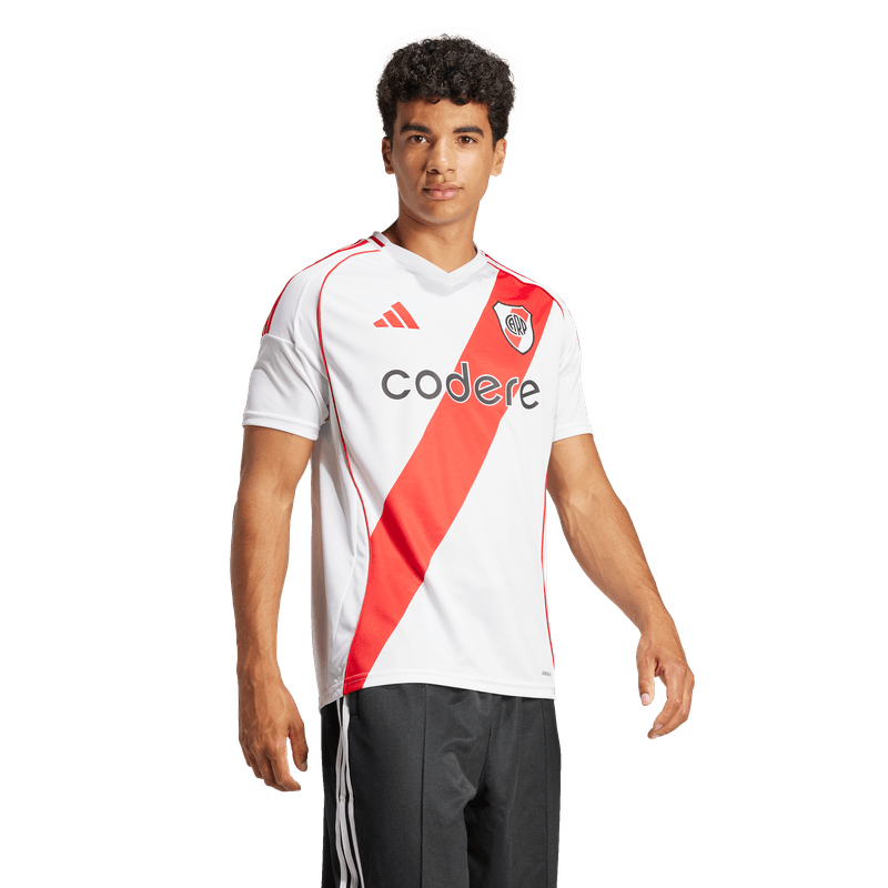 Camiseta-Manga-Corta-adidas-para-hombre-River-Plate-H-Jsy-para-futbol-color-blanco.-Detalle-1