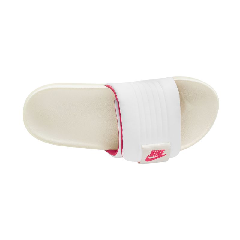 Tenis-nike-para-mujer-W-Nike-Offcourt-Adjust-Slide-para-moda-color-blanco.-Vista-Capelladas