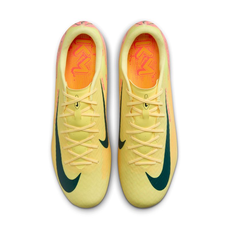 Guayos-nike-para-hombre-Zoom-Vapor-16-Academy-Km-Fg-Mg-para-futbol-color-naranja.-Capellada