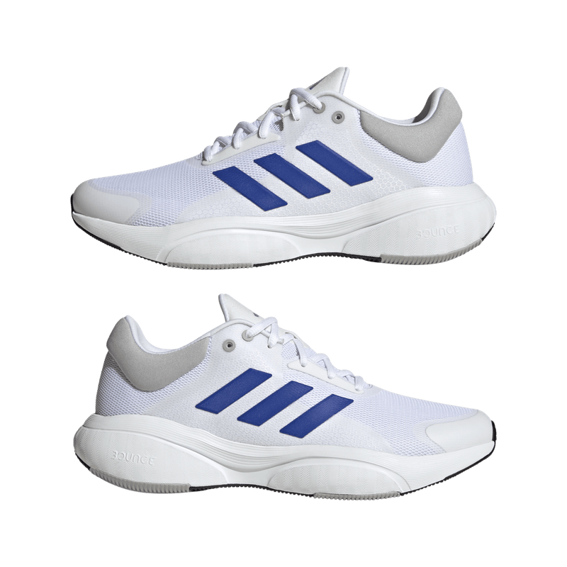 Tenis-adidas-para-hombre-Response-para-correr-color-blanco.-Par-Alineados