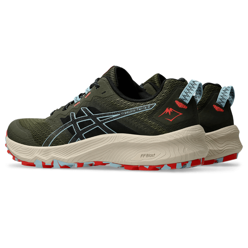 Tenis-asics-para-hombre-Trabuco-Terra-2-para-outdoor-color-verde.-Detalle-1