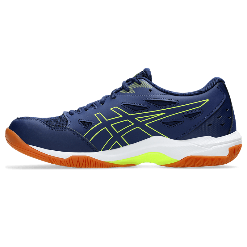 Tenis-asics-para-hombre-Gel-Rocket-11-para-indoor-color-azul.-Lateral-Externa-Izquierda
