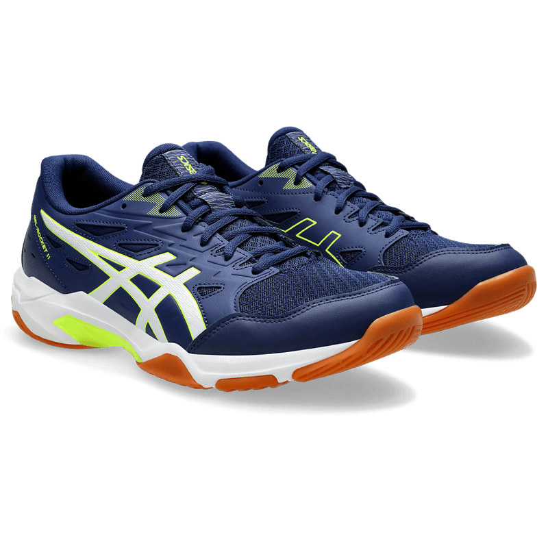 Tenis-asics-para-hombre-Gel-Rocket-11-para-indoor-color-azul.-Par-Alineados