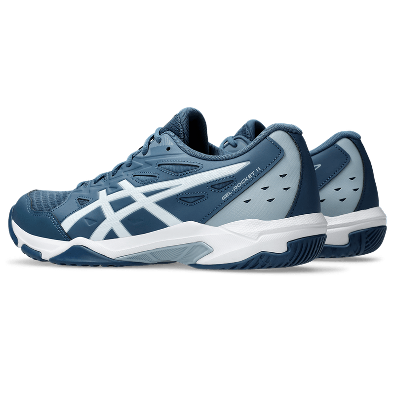 Tenis-asics-para-hombre-Gel-Rocket-11-para-indoor-color-azul.-Detalle-1