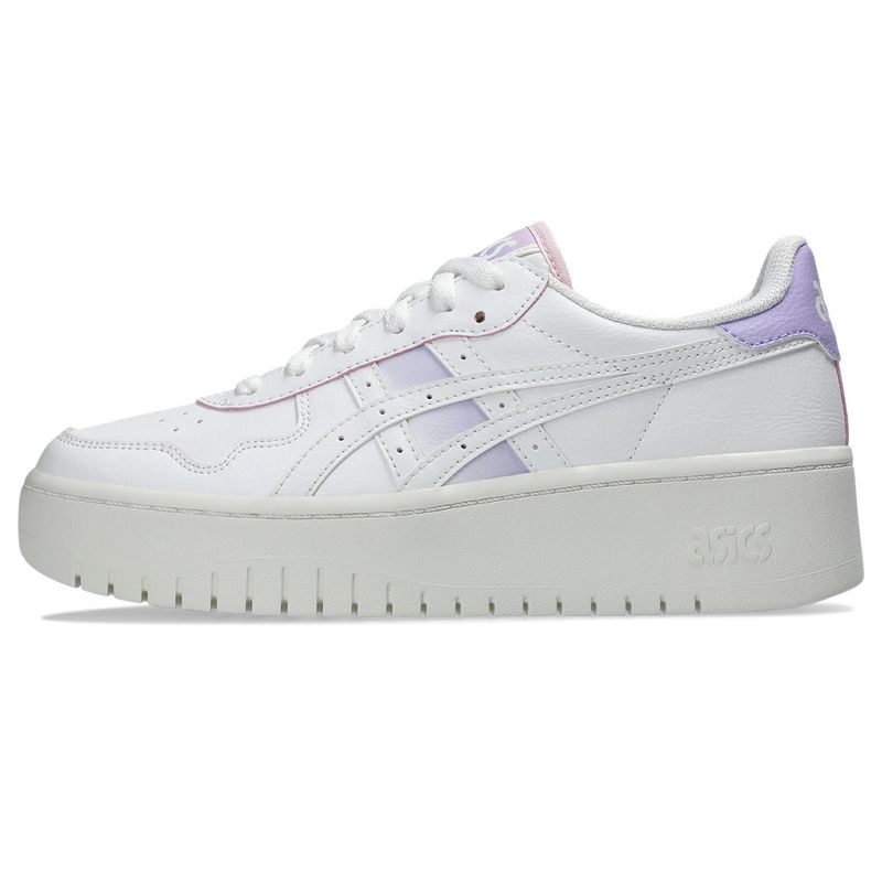 Tenis-asics-para-mujer-Japan-S-Pf-para-moda-color-blanco.-Lateral-Externa-Derecha