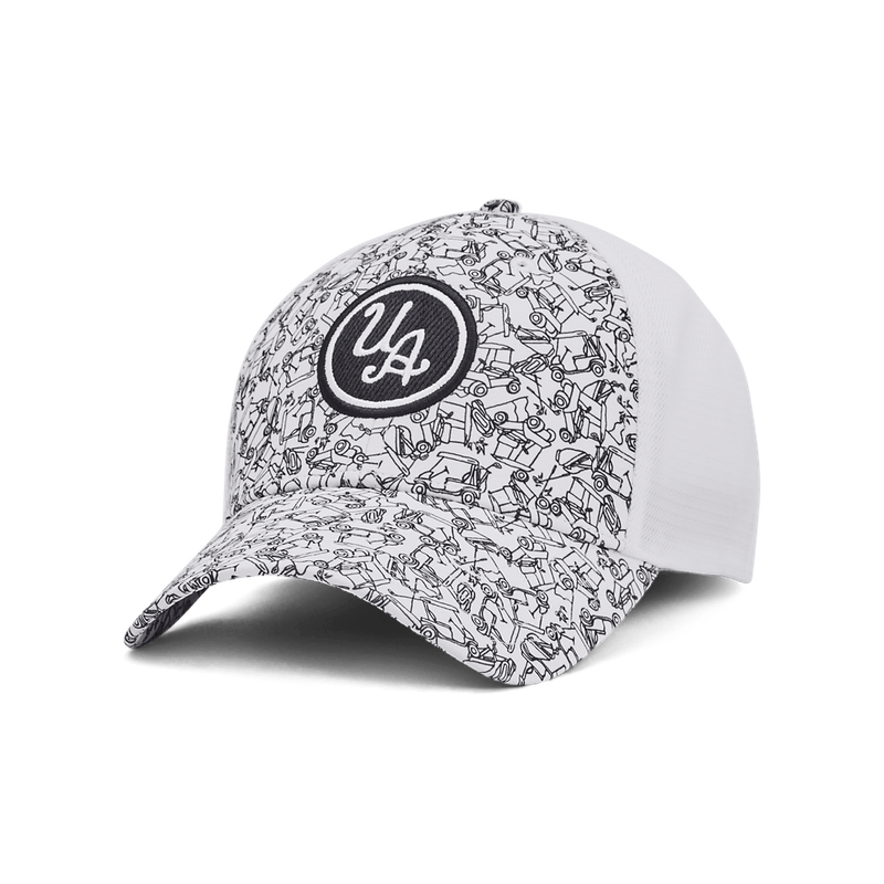 Gorra-under-armour-para-hombre-Iso-Chill-Driver-Mesh-Adj-para-golf-color-azul.-Frente-Sin-Modelo