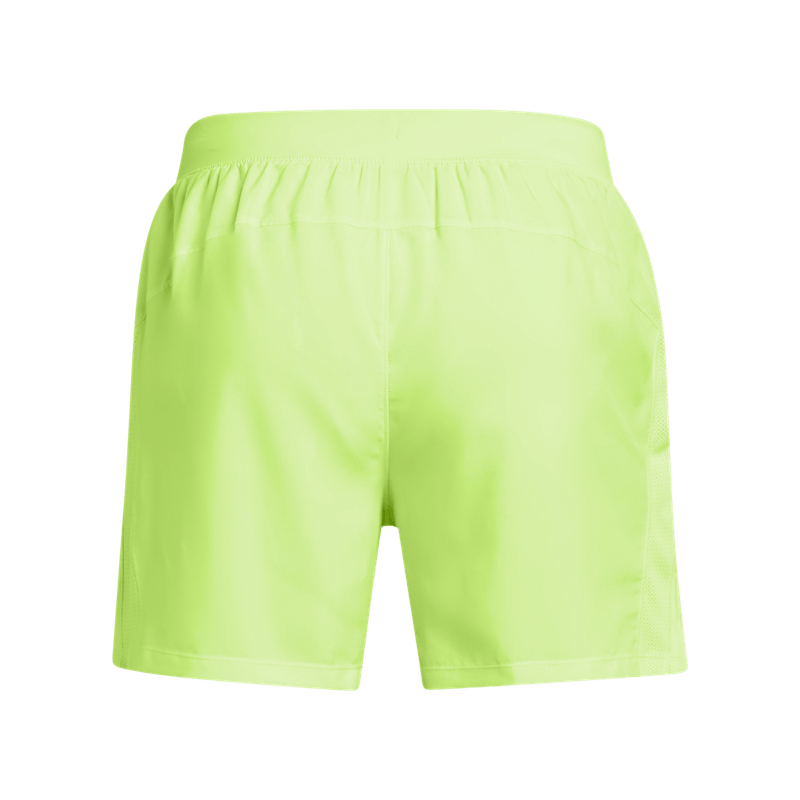 Pantaloneta-under-armour-para-hombre-Ua-Launch-Shorts-5In-para-correr-color-verde.-Reverso-Sin-Modelo