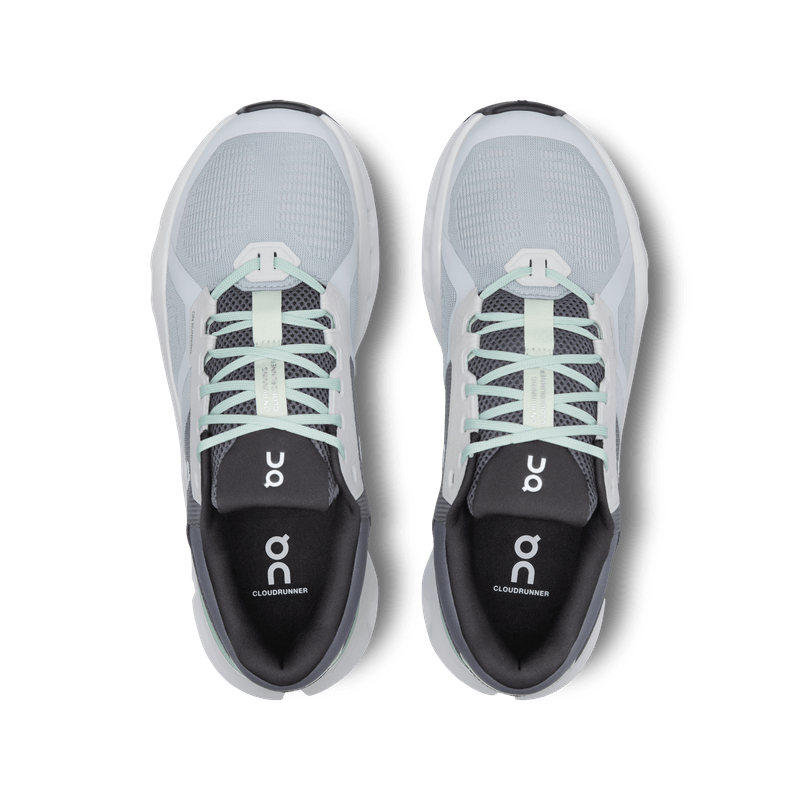 Tenis-on-para-hombre-Cloudrunner-2-para-correr-color-gris.-Capellada
