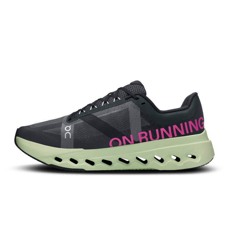 Tenis-on-para-hombre-Cloudsurfer-Next-1-para-correr-color-negro.-Lateral-Interna-Izquierda